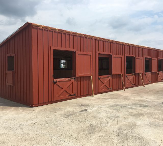 12x50' lean to barn-07