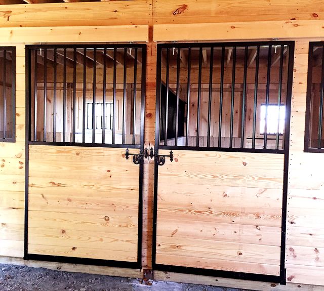 full loft_sliding stall doors_tongue and groove