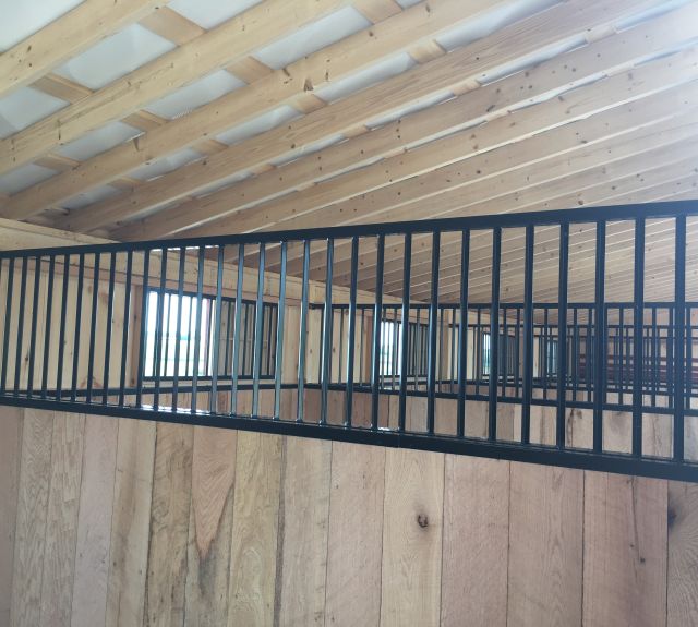 12x50' lean to barn-11