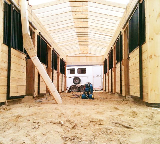 low profile_roof construction