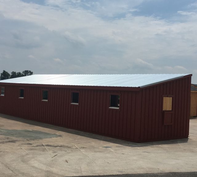 12x50' lean to barn-03