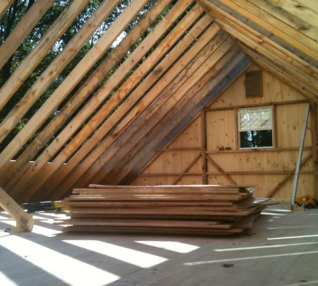 full loft_roof frame