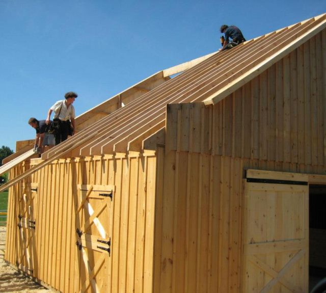 full loft_ roof build_24x30