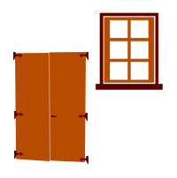 door and window