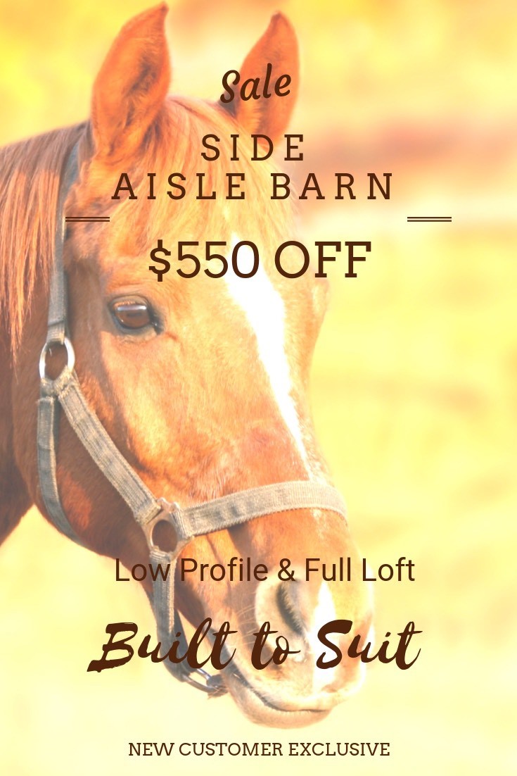 Special Offers Modular Horse Barns Sunset Barns